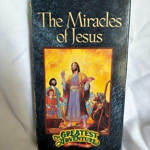 The Miracles of Jesus - VHS 1991 Turner Home Entertainment